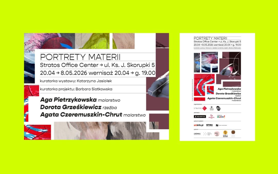 Trzy artystki, jedna materia – nowa wystawa w Stratos Office Center