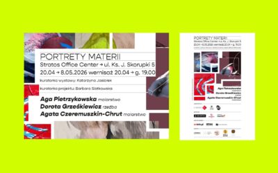 Trzy artystki, jedna materia – nowa wystawa w Stratos Office Center